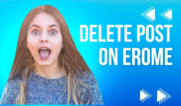 How to delete posts on Erome