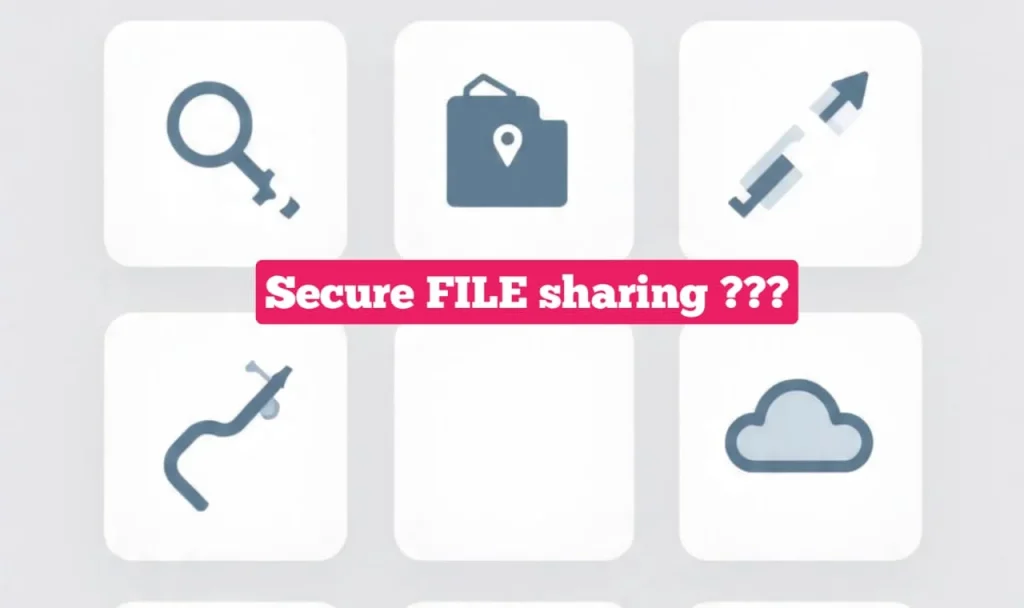 Secure file sharing methods 1 Secure file sharing methods